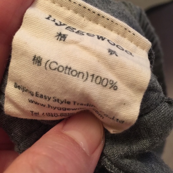 Cotton Grey Casual Skirt - Picture 5 of 5